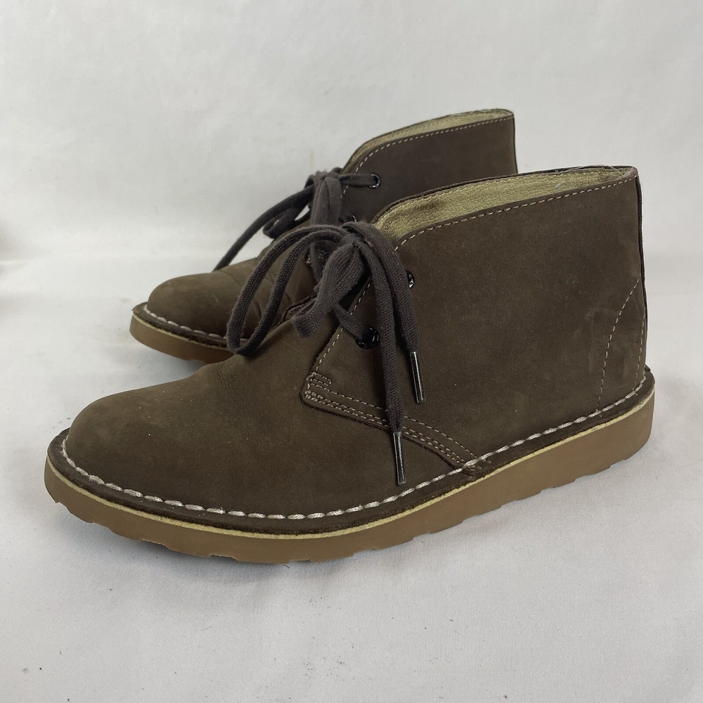 LL Bean Boots Women's 8 M Brown Leather Lace Up Ankle Casual 507145